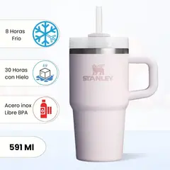 STANLEY - Quencher H20 Adventure Rose Quartz 591 ML