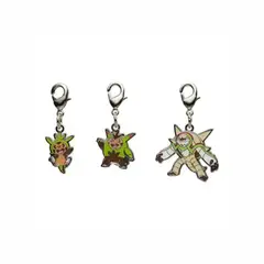 POKEMON - Center LLavero Metal Original Chespin y evoluciones