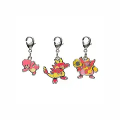 POKEMON - Center LLavero Metal Set Magmar