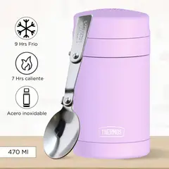 THERMOS - Termo de Comida para Niños FOOD 470 Ml Lila Neon
