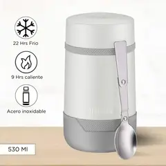 THERMOS - Termo de Comida Alta 530 Ml Blanco