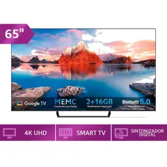 XIAOMI - TELEVISOR SMART TV 4K ULTRA HD 65 A PRO GOOGLE TV