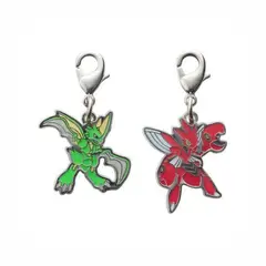 POKEMON - Center Scyther Scizor Llavero Metal Japon
