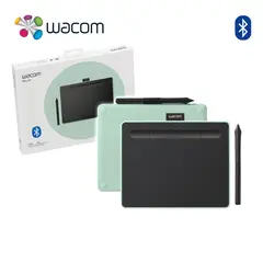 WACOM - Tableta Grafica Intuos Small CTL-4100WLE0 - Bluetooth - Pistacho