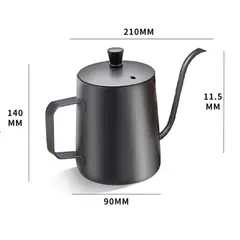 GENERICO - Tetera cuello de cisne 600 ml