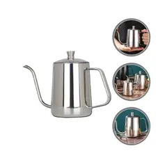 GENERICO - Tetera de acero inoxidable cuello de cisne 350 ml