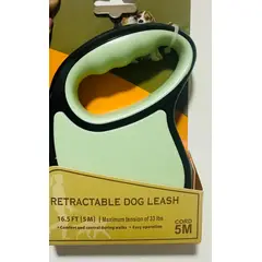 GENERICO - Correa Retráctil Verde Agua de 5m