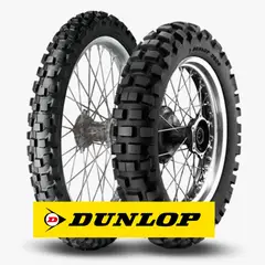 DUNLOP - PAR LLANTAS MOTO D606 ´ 90-90-21 y 120-90-18