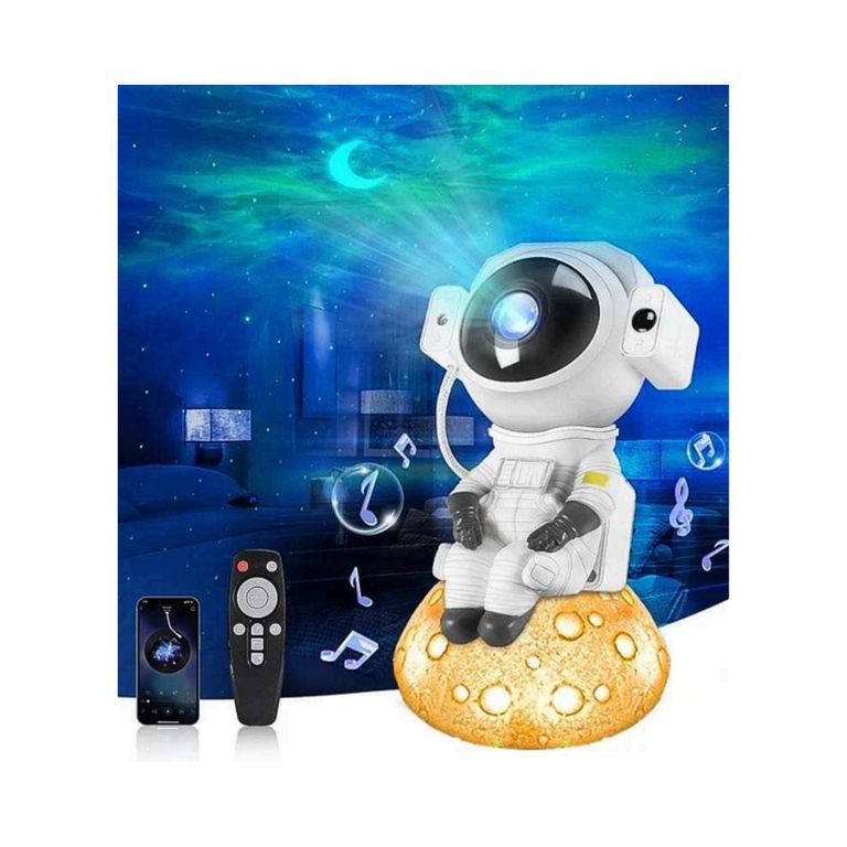 PROYECTOR ASTRONAUTA CON PARLANTE