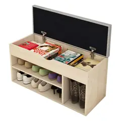 NACION MUEBLES - ZAPATERO GCMC COLOR MADERA CLARA