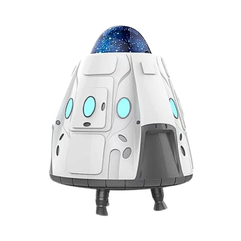 PROYECTOR LÁMPARA COHETE CON PARLANTE