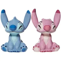 DISNEY - Stitch y Angel - Juego de salero y pimentero