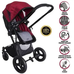 EVEZO - Coche de Paseo «MILANO» Edición Limitada Red