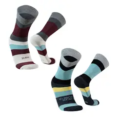 SILVERA NANOTECH - Medias día del padre casuales vestir de algodón regalo papá