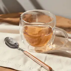 CLAUDIA RIVA HOME - Set Taza de Vidrio doble 6u.