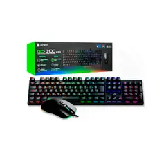 ANTRYX - KIT GAMING TECLADO+ MOUSE GC-3100 NEGRO PN AGC-3100KBL-SP