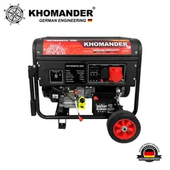 KHOMANDER - GENERADOR GASOLINERO 9000W TRIFASICO 380V -