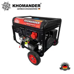 KHOMANDER - GENERADOR GASOLINERO 9000W TRIFASICO 220V -