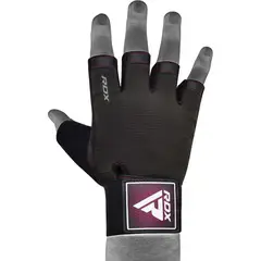 RDX - Guantes para Levantamiento de Pesas T2H Rosado - XL