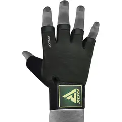 RDX - Guantes para Levantamiento de Pesas T2H Verde - M