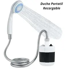 GENERICO - DUCHA PORTATIL RECARGABLE PARA CAMPISTAS Y AL AIRE LIBRE