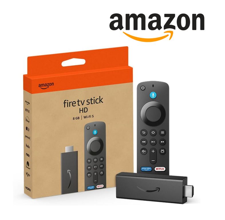 Fire TV Stick HD Version 2024 - convertidor a Smart TV con WiFi 5
