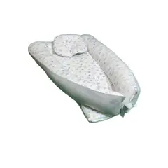 GENERICO - Cojin cuna para Bebe Osito Gris