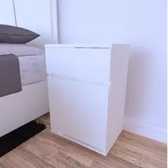 NACION MUEBLES - COMODA ZENON COLOR BLANCO