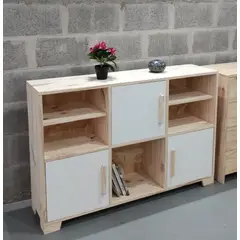 NACION MUEBLES - COMODA GUITAR COLOR MADERA