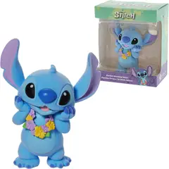 DISNEY - Figura Stitch Flocked - Lilo y Stitch mini estatua