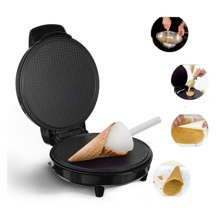 La Máquina Exclusiva para Conos Caseros Crujientes y Deliciosos