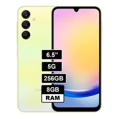 SAMSUNG - CELULAR GALAXY A25 5G 8GB 256GB AMARILLO