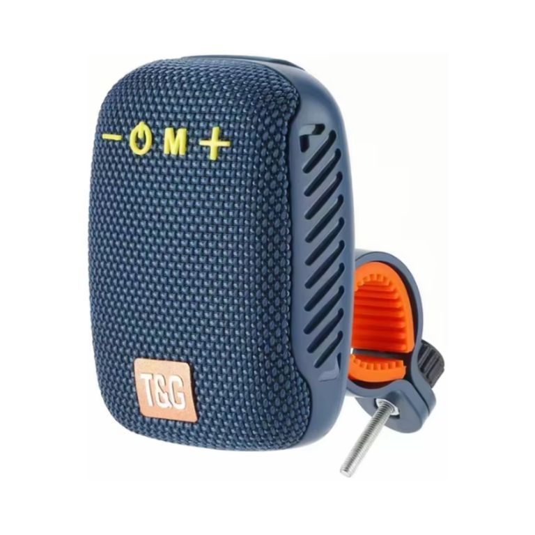 T Y G PARLANTE PORTABLE PARA BICICLETA AZUL