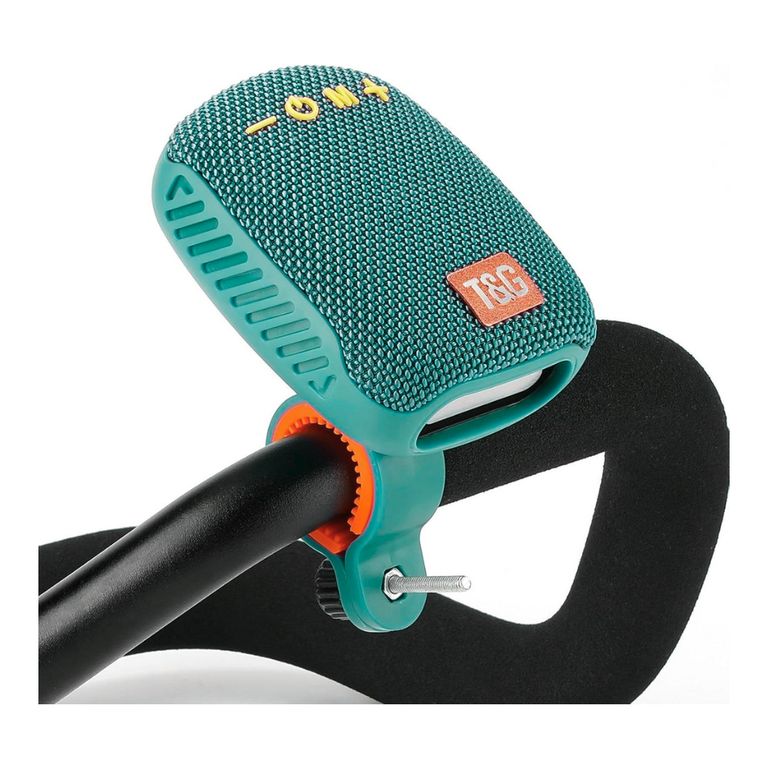 T Y G PARLANTE PORTABLE PARA BICICLETA TURQUESA