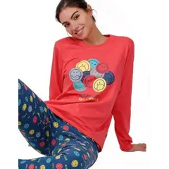 GENERICO - PIJAMA MUJER GREAT-SMILEYWORLD