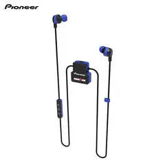 PIONEER - Audifono deportivo Bluetooth IRONMAN SE-IM5BT - Azul