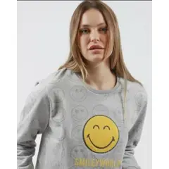 GENERICO - PIJAMA MUJER -SMILEYWORLD