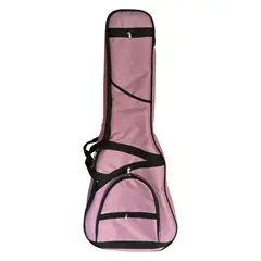 GENERICO - Funda para Guitarra Acústica Doble Acolchada - Lila