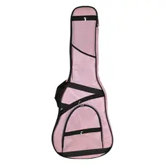 GENERICO - Funda para Guitarra Acústica Doble Acolchada - Palo Rosa Nude