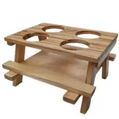 START FG - Porta cremas Porta embases para salsas en madera