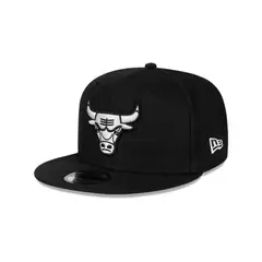 NEW ERA - Gorra 9fifty Chicago Bulls Chain Stitch Black
