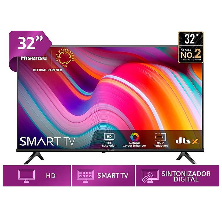 Televisor 32” Smart TV VIDAA LED HD 32A4K