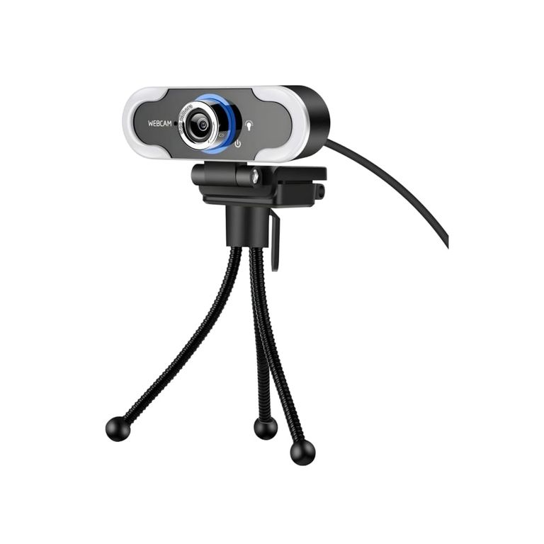 CAMARA WEB 1080P CON TRIPODE