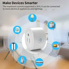 GENERICO - Enchufe Inteligente Smart Wifi compatible con Google Alexa
