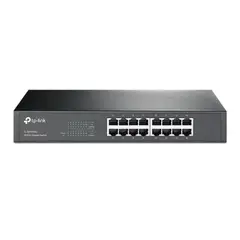 TP LINK - SWITCH TP-LINK 16 PUERTOS GIGABIT RACKEABLE 13P 1U PN TP-TL-SG1016D