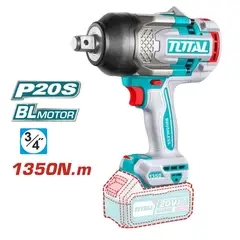 Llave de impacto 3/4" 1350 nm (cabezal solo) Total