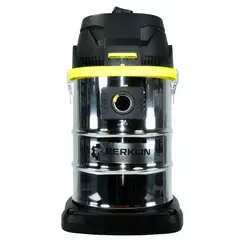 BERKLIN - ASPIRADORA 35 LITROS 1200W INDUSTRIAL ACERADA PARA CAR WASH