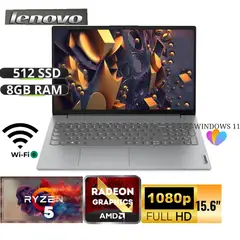 LENOVO - LAPTOP IDEAPAD 1 15AMN7 AMD RYZEN 5-7520U 8GB 512GB SSD 15.6' FHD WINDOWS 11