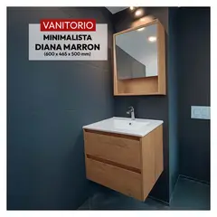 STONE - VANITORIO MINIMALISTA DIANA MARRON