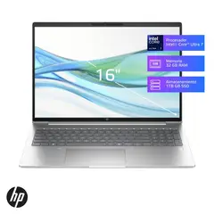 HP - Laptop ProBook 460 G11 Core Ultra 7-155U 32GB, SSD 1TB, 16", Windows 11 Pro